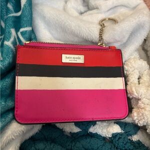 Kate Spade Multicolor Striped Wallet